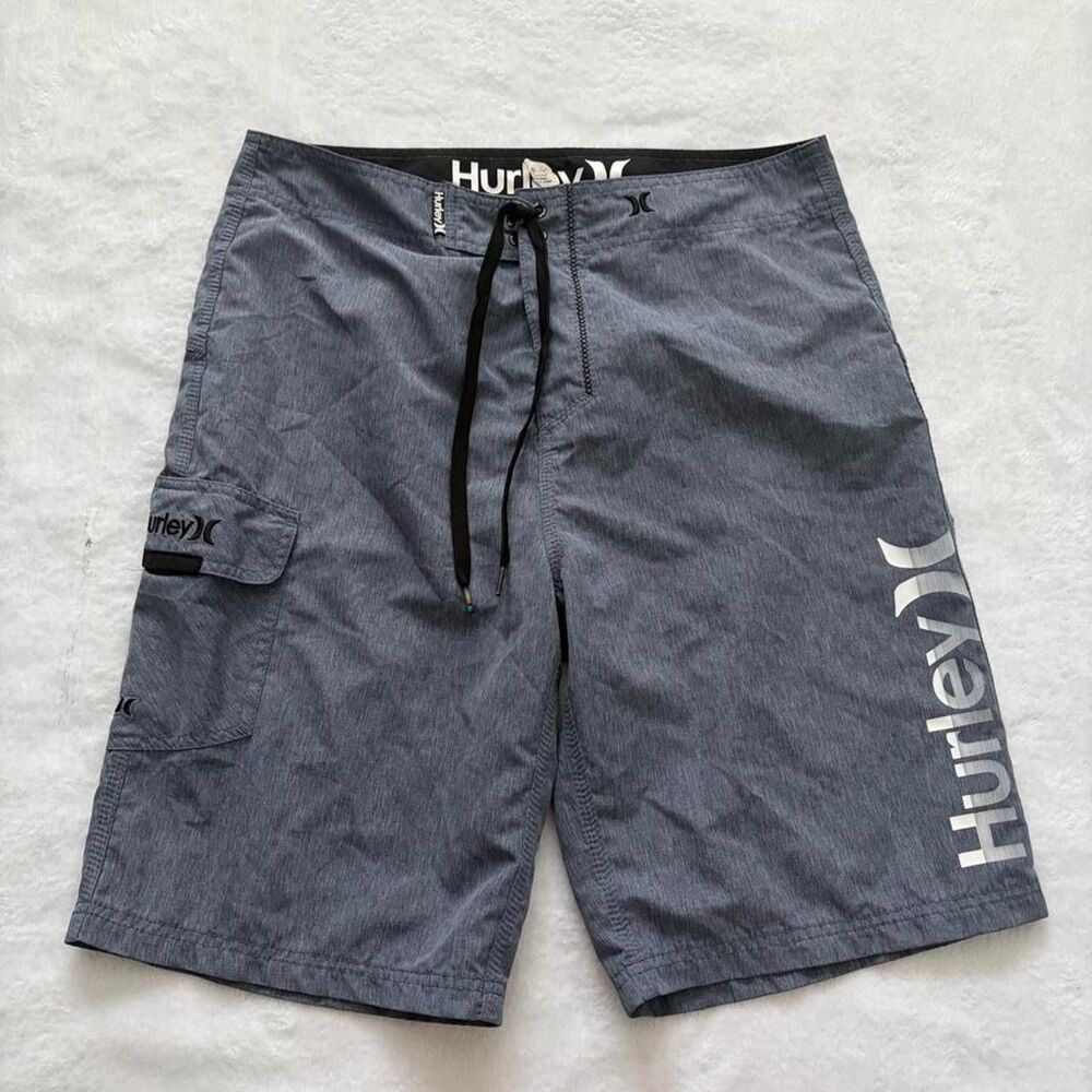 Hurley Surf Board Shorts Men's 32 Coastal Blue Swimwear Beachwear Streetwear